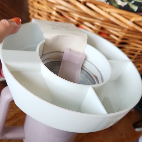 Ashland Tumbler Snack Tray White - Picture 6 of 9